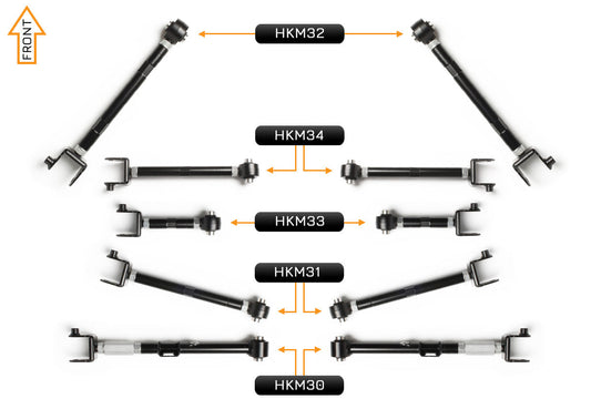 MX5 ND - Rear V2 PRO Arm Kit