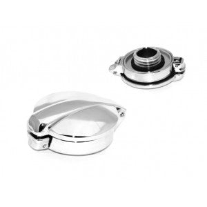 Classic Billet Aluminium Push to Open Oil Filler Cap