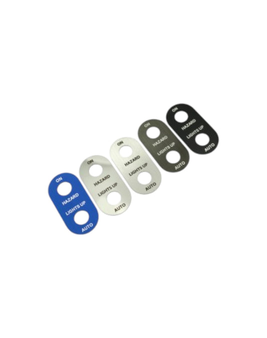 Popup & Hazard Switch Face Plate Only