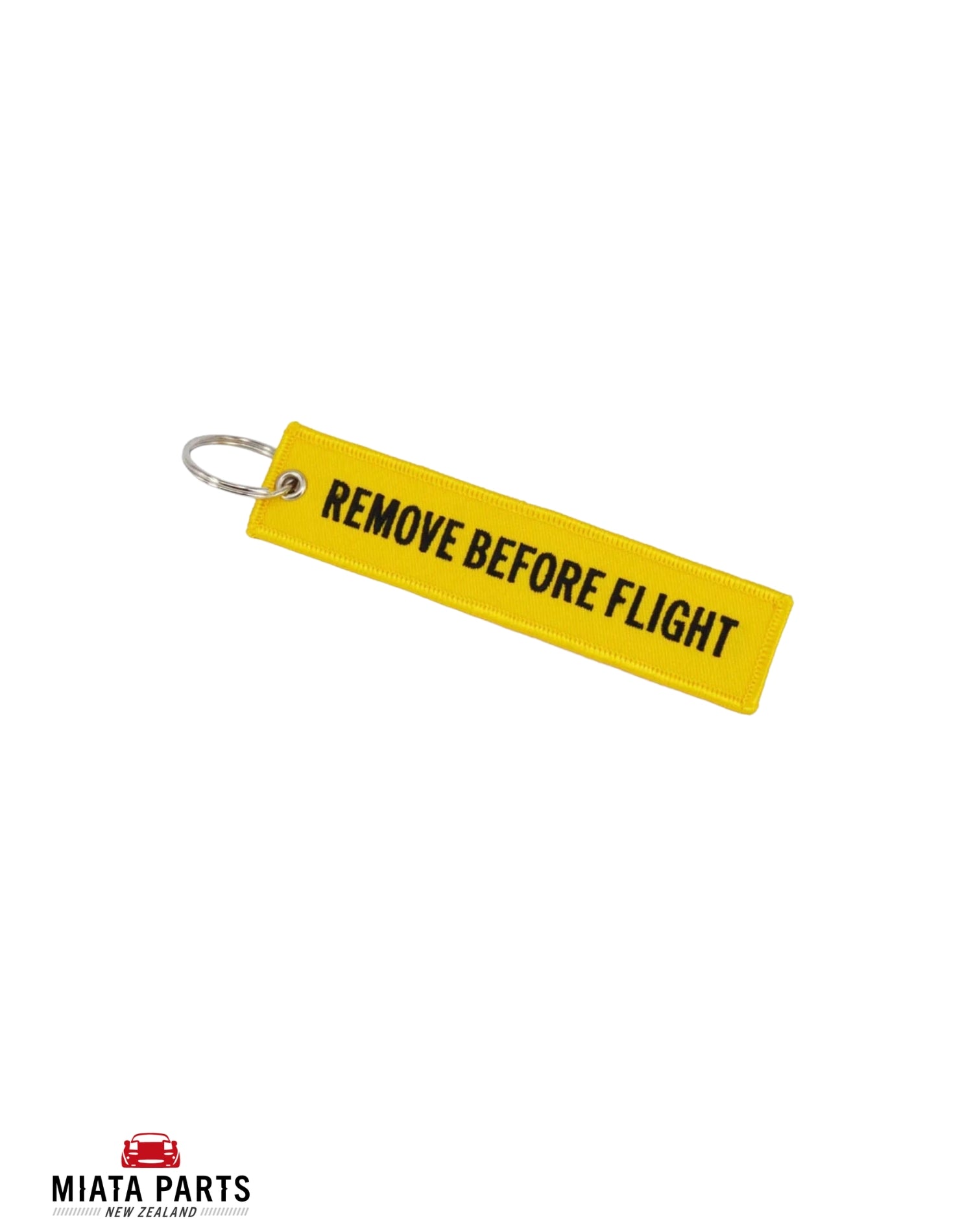 Remove Before Flight Keychain - Yellow