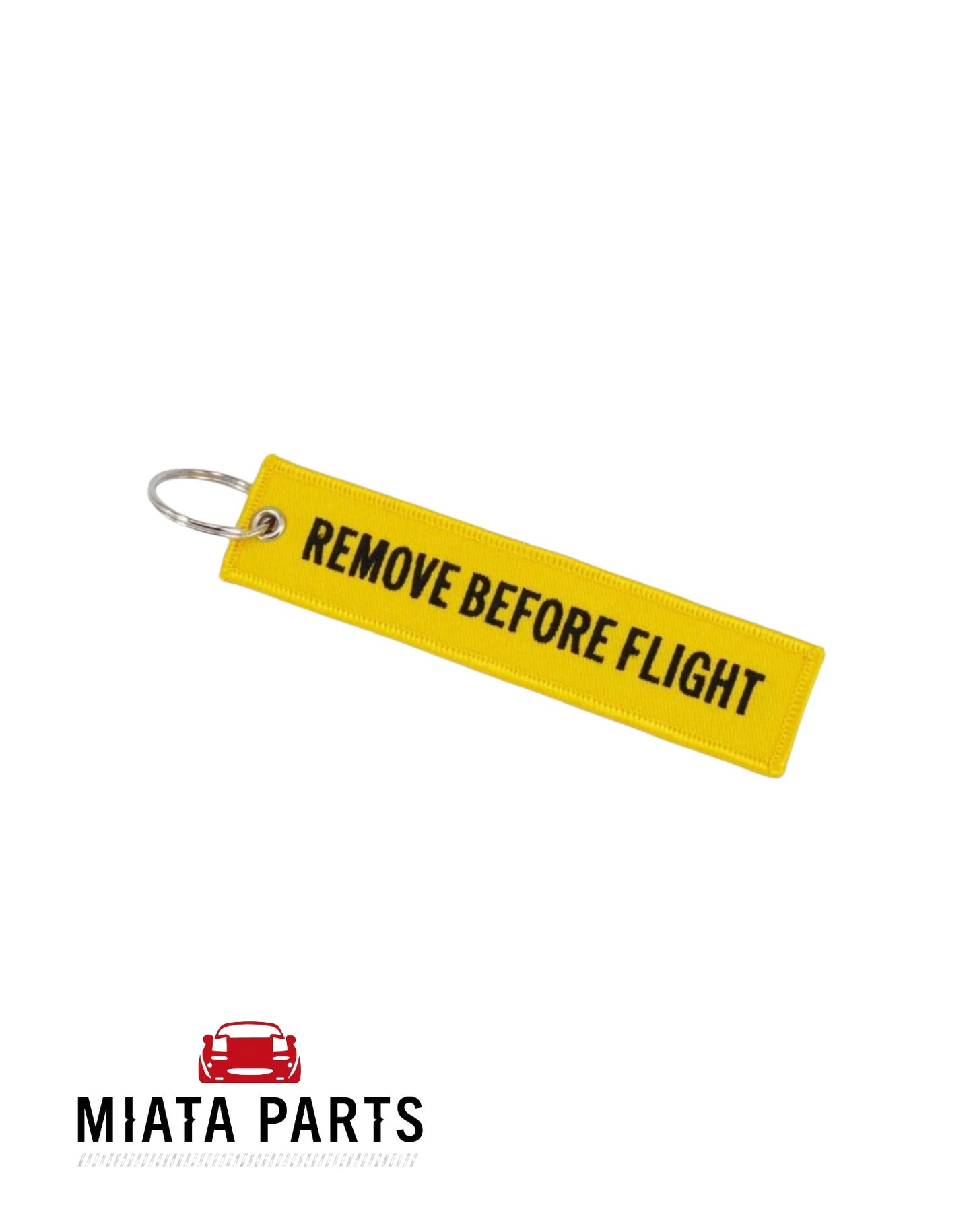 Remove Before Flight Keychain - Yellow