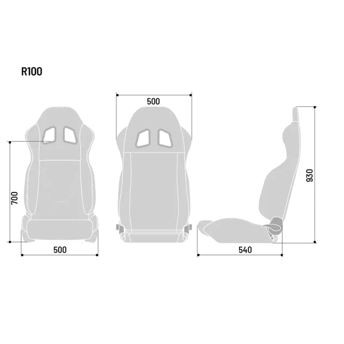 Sparco R100 Sky Tuning Seat