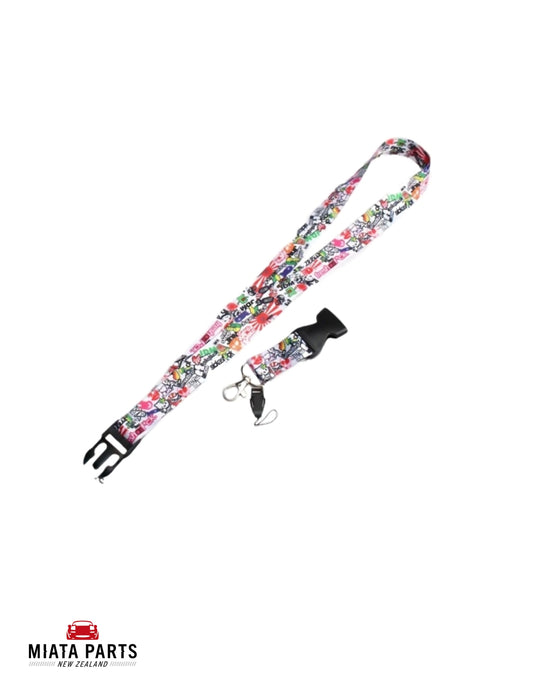 Stickerbomb Lanyard