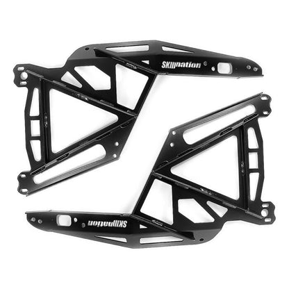 Miata Parts NZ Skidnation Frog Arms fender braces for Mazda MX5 NA and NB in black powder-coated steel